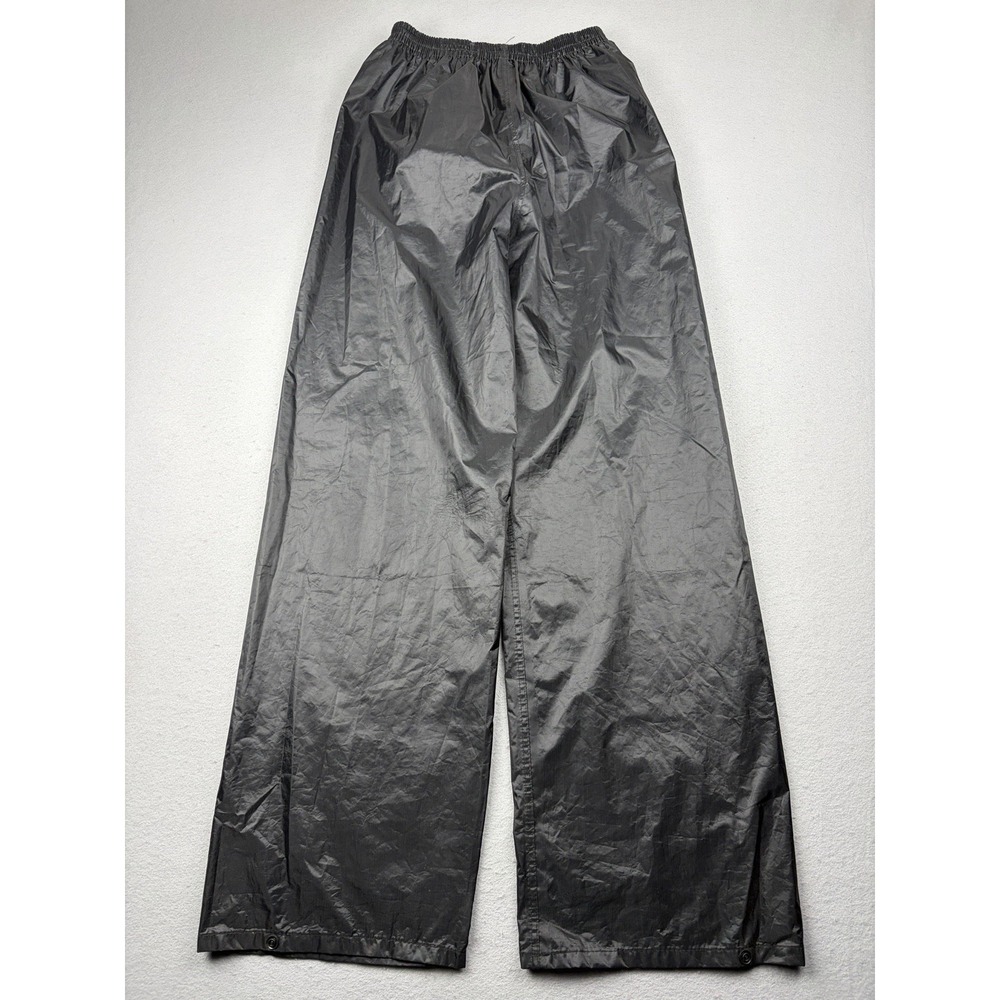 Mossi Racing Rain Pants Black Waterproof Motorcycle Overpants Size Medium